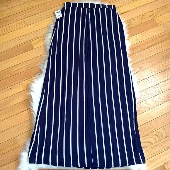 Stripe Maxi Skirt - Picture 2 of 3